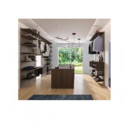 CABINA BOISERY TEXTURE E BROWN +CONSOLLE TEAK