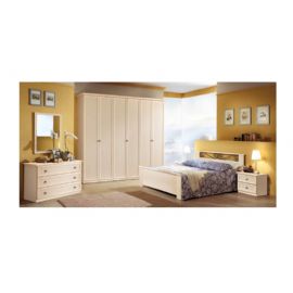 CAMERA CON ARMADIO 6 ANTE CON LETTO CON INSERTO COMPLETA