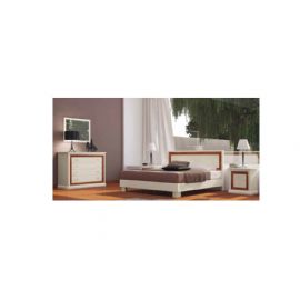 CAMERA COMPOSE AVORIO E CILIEGIO