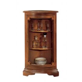 VETRINA  ANGOLO 1 PORTA   BASSA   CON  VETRI