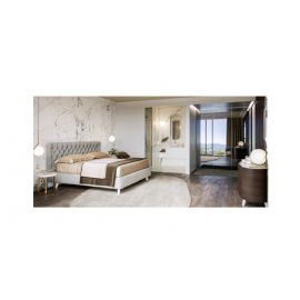 CAMERA DA LETTO MODERNA CON COMO ROTONDA