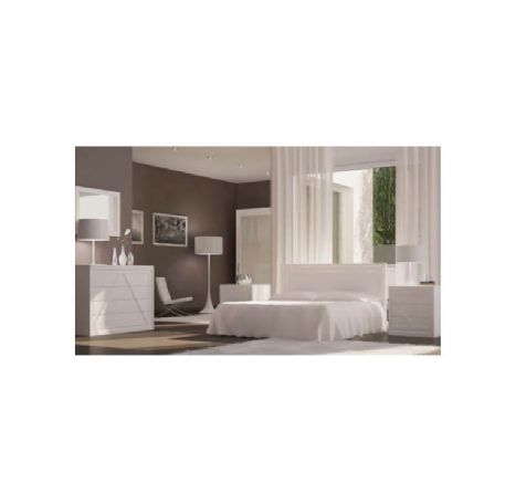 CAMERA DA LETTO COMPLETA LACCATA BIANCA