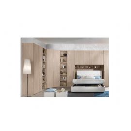 CAMERA ANGOLARE PIU LETTO AD ALCOVA