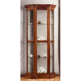  VETRINA  SAGOMATA  CON  VETRI