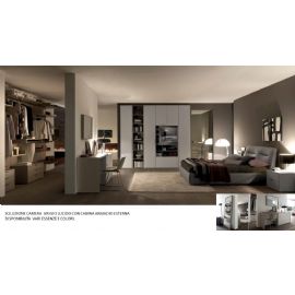 LETTO CON CONTENITORE BIANCO