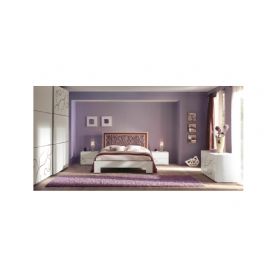 COMO 6 CASETTI COMODINO DUE CASSETTI LETTO MATRIMONIALE CON TESTATA TRAFORATA