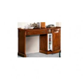 SCRITTOIO PORTAFRIGO IN LEGNO IN FRASSINO VERNICIATA