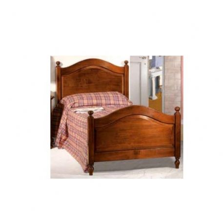 LETTO IN LEGNO IN FRASSINO VERNICIATA