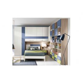 CAMERETTA A PONTE ANGOLARE CON LIBRERIA