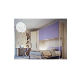 CAMERETTA ANGOLARE A PONTE E LETTO MATRIMONIALE