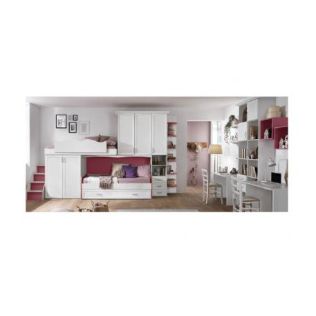 CAMERETTA CON TRE LETTI CON SCALETTA