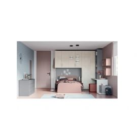 CAMERETTA  CON ARMADIO A PONTE CON 5 ANTE