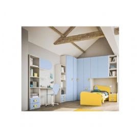 CAMERETTA ANGOLARE A PONTE CON LETTINO