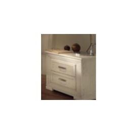 COMODINO SBIANCATO PATINATO