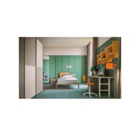 CAMERETTA CON ARMADIO SCORREVOLE 2 ANTONI